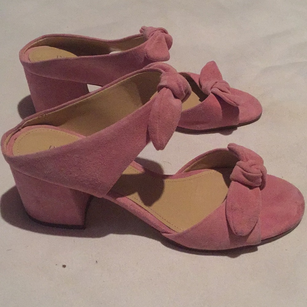 Fashion sandals block heels. Neiman Marcus